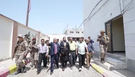 محافظ أبين يفتتح مشروع سكن الطالبات بجامعة أبين ويشيد بالدور الإنساني والتنموي