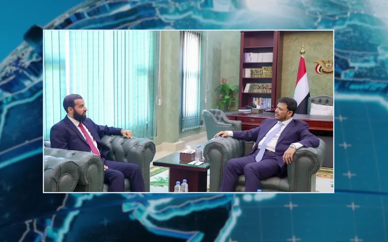 الدكتور عبدالله العليمي يلتقي محافظ أبين ويشيد بجهود السلطة المحلية