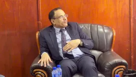 الوزير السقطري يناقش خطة استكمال الأعمال في سد حسان مع الجهة المنفذة