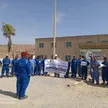 وقفة احتجاجية لعمال بترومسيلة وميناء الضبة للمطالبة بصرف مستحقاتهم