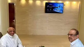 الفريق الركن فيصل رجب يلتقي المهندس أحمد الميسري في الرياض