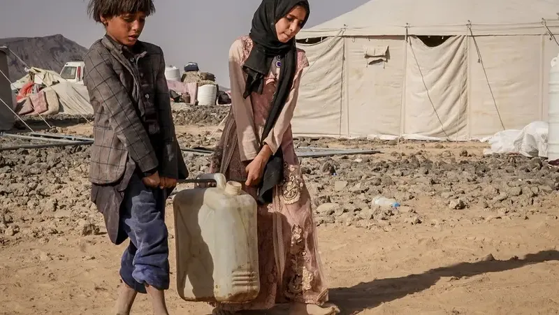تقرير دولي: أزمة النزوح في اليمن ضمن القائمة الأكثر إهمالاً في العالم
