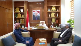 الخنبشي يناقش تطوير العمل في منفذ الوديعة وتشديد الرقابة لمكافحة التهريب
