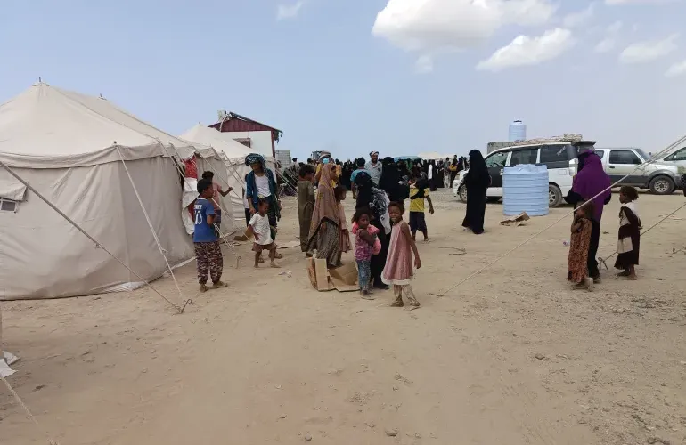 تسجيل أول حالة إصابة مؤكدة بالكوليرا في مخيم الفردوس للنازحين في عدن