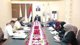 وزير الأشغال العامة يترأس اجتماع لجنة المناقصات لمناقشة عدد من مشاريع الطرق