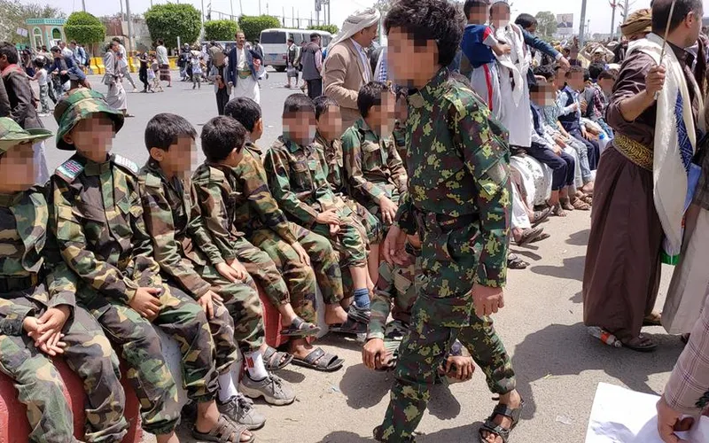 تقرير حقوقي يوثق أكثر من 36 ألف انتهاك بحق الأطفال في مناطق مليشيا الحوثي