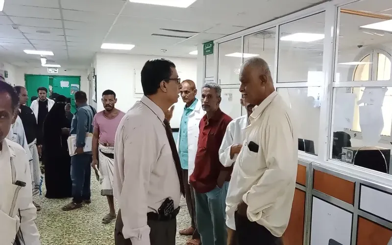 مدير عام صحة لحج يتفقد جاهزية مستشفى ابن خلدون ويشدد على مضاعفة الجهود