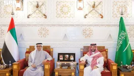 وزير الدفاع السعودي يبحث مع نائب رئيس الإمارات تطورات الأوضاع الإقليمية