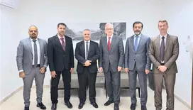 الوزير اليافعي يبحث مع السفير الألماني دعم المؤسسات الوطنية وتطوير الخدمات الاجتماعية